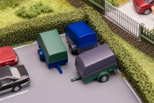 Faller 180012 - H0 - PKW-Anhänger (3 Stück)